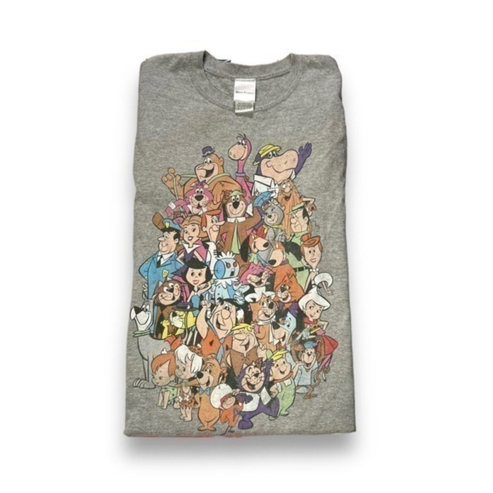 Hanna Barbara Gray Retro Cartoon Network Tshirt Size Small - "Alisha"